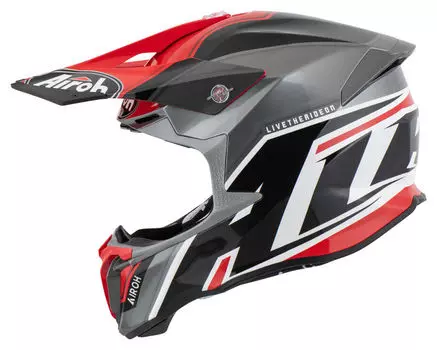 Шлем для кросса и эндуро Twist 2.0 Shaken Airoh, мультиколор