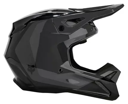 Шлем для кросса и эндуро V1 Nitro Fox, черный/серый