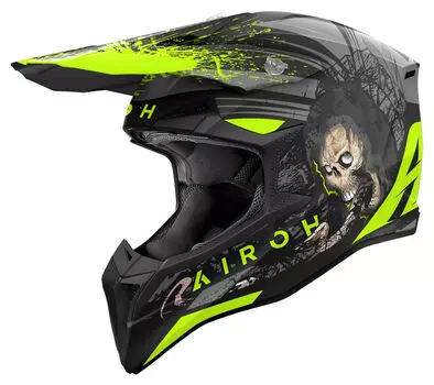 Шлем для кросса и эндуро Wraaap Darkness Airoh, мультиколор