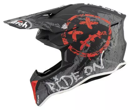 Шлем для кросса и эндуро Wraaap Smile LE Airoh, мультиколор