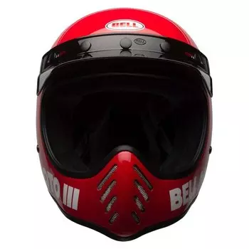 Шлем для мотокросса Bell Moto Moto3 Classic, красный