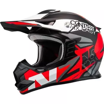 Шлем для мотокросса Nzi Knobby, черный