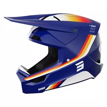 Шлем для мотокросса Shot Furious Aim, синий