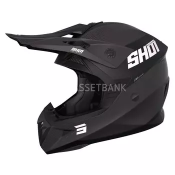 Шлем для мотокросса Shot Pulse, черный