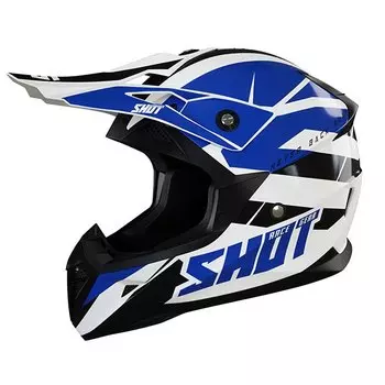 Шлем для мотокросса Shot Pulse Revenge, синий