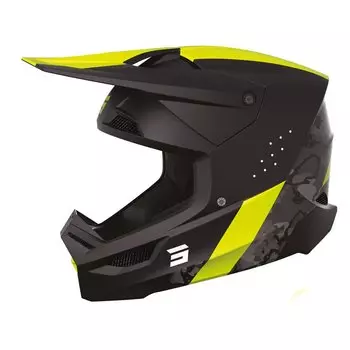 Шлем для мотокросса Shot Race, желтый
