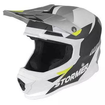 Шлем для мотокросса Stormer Force Squad, серый