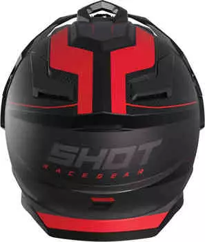 Шлем для мотокросса Trek Rally Shot, черный матовый/красный