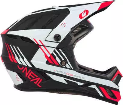 Шлем для скоростного спуска Backflip Strike V.23 Oneal, черный/белый/красный