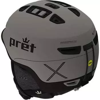 Шлем Fury X Mips Pret Helmets, цвет Primer Grey