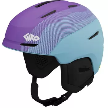 Шлем Giro Neo Jr MIPS, цвет Matte Purple/Harbor Blue