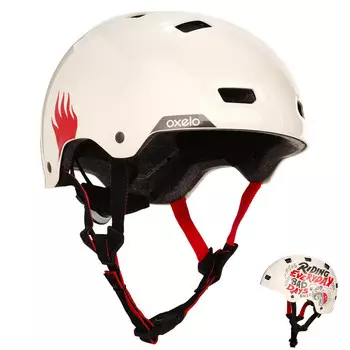 Шлем Oxelo, цвет baumwollwei