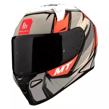 Шлем полнолицевой MT Helmets Revenge 2 Xavi Vierge A5, серый