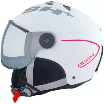 Шлем SH+ Exclusive 2.0 Visor visor, белый