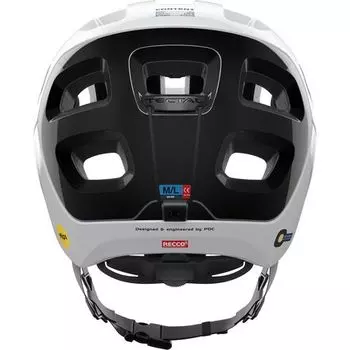 Шлем Tectal Race Mips POC, цвет Hydrogen White/Uranium Black