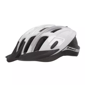 Шлем универсальный ПОЛИСПОРТ "Ride In" POLISPORT, белый / белый / серый