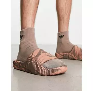 Шлепанцы adidas Originals Adilette 22 из мраморной глины