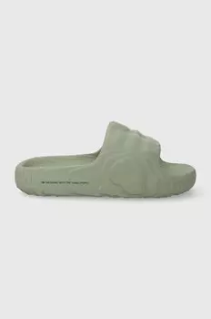 Шлепанцы Adilette 22 Adidas Originals, зеленый
