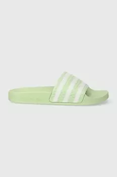 Шлепанцы Adilette adidas Originals, зеленый