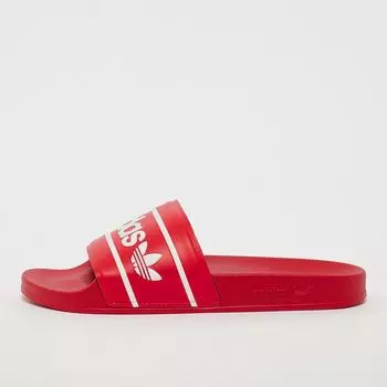 Шлепанцы adilette Badelatschen adidas Originals, цвет red/red/ftwr white