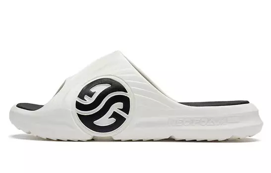 Шлепанцы AG Tidal Drag женские. Оперение белое/угольно-черное. 361°