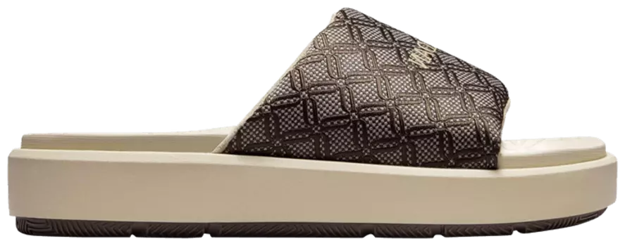 Шлепанцы Air Jordan Wmns Jordan Sophia Slide 'Rattan', коричневый