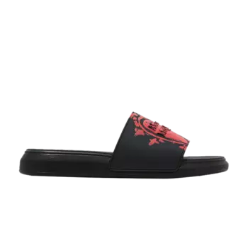 Шлепанцы Alexander McQueen Pool Slide 'Heart Logo - Black', черный