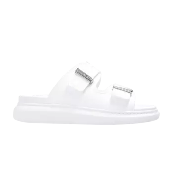 Шлепанцы Alexander McQueen Wmns Hybrid Slide 'New Ivory Silver', белый