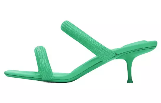 Шлепанцы Alexander Wang Jessie женские, зеленый