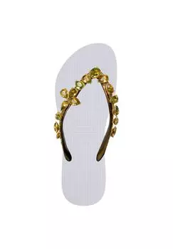 Шлепанцы Амалия uzurii, белый