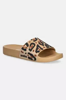 Шлепанцы Animal Print Slide Ad Melissa, коричневый