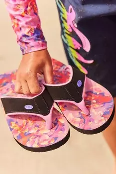 Шлепанцы Animal Swish, фиолетовый