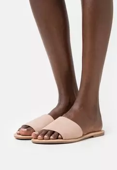 Шлепанцы Anna Field, черный/светло-розовый