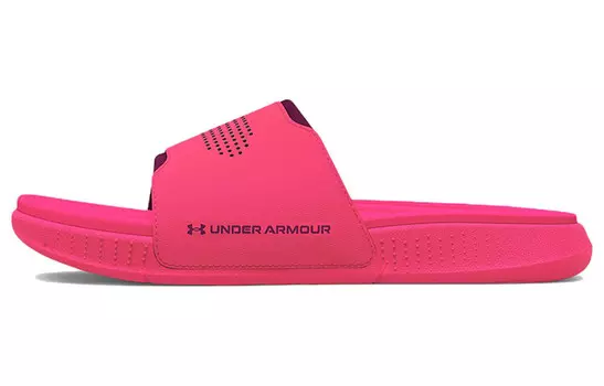 Шлепанцы Ansa унисекс розовые Under Armour