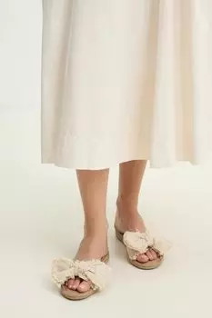 Шлепанцы Answear.Lab, бежевый