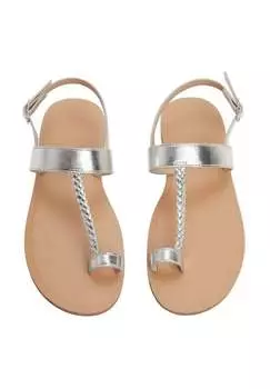 Шлепанцы Ara Mango Kids, серебро