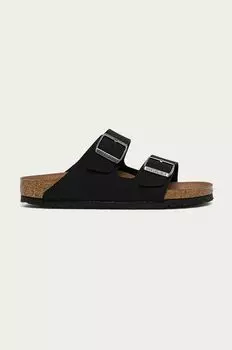 Шлепанцы Arizona Black Birkenstock, черный