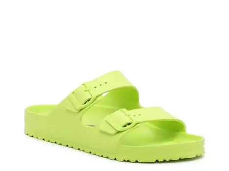 Шлепанцы Arizona Essentials мужские Birkenstock, неоново-зеленый