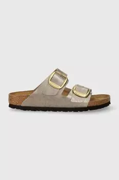 Шлепанцы Arizona с большой пряжкой Birkenstock, золотой