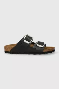 Шлепанцы Arizona с большой пряжкой Birkenstock, черный