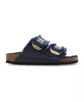 Шлепанцы Arizona с большой пряжкой Birkenstock, синий