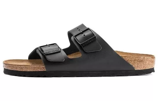 Шлепанцы Arizona унисекс черные Birkenstock