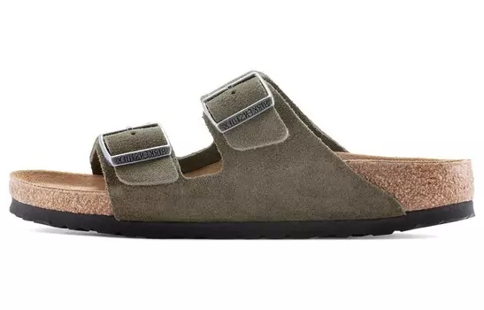 Шлепанцы Arizona Unisex Green Birkenstock