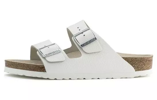 Шлепанцы Arizona Unisex White Birkenstock