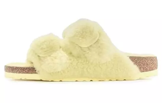Шлепанцы Arizona женские желтые Birkenstock