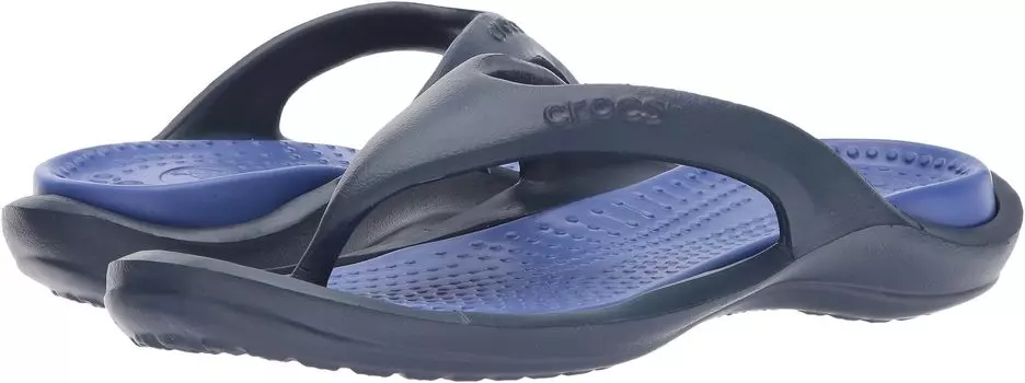 Шлепанцы Athens Crocs, цвет Navy/Cerulean Blue