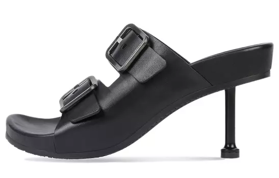 Шлепанцы Balenciaga Mallorca женские, черный