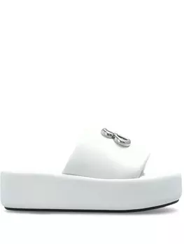 Шлепанцы Balenciaga Rise, белый