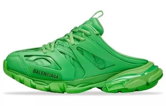 Шлепанцы Balenciaga Track 1.0 мужские, зеленый