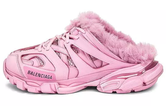 Женские мюли Balenciaga Track, розовый